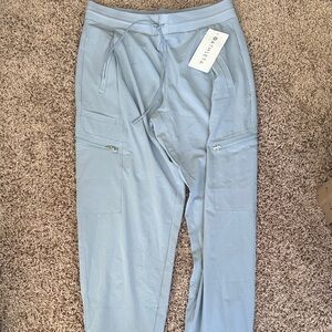 Athleta Sky Blue Cargo Joggers